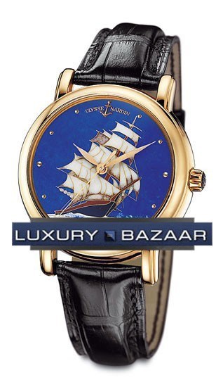 Ulysse Nardin San Marco Cloisonne Flying Cloud (RG) 136-11/FLC - Click Image to Close